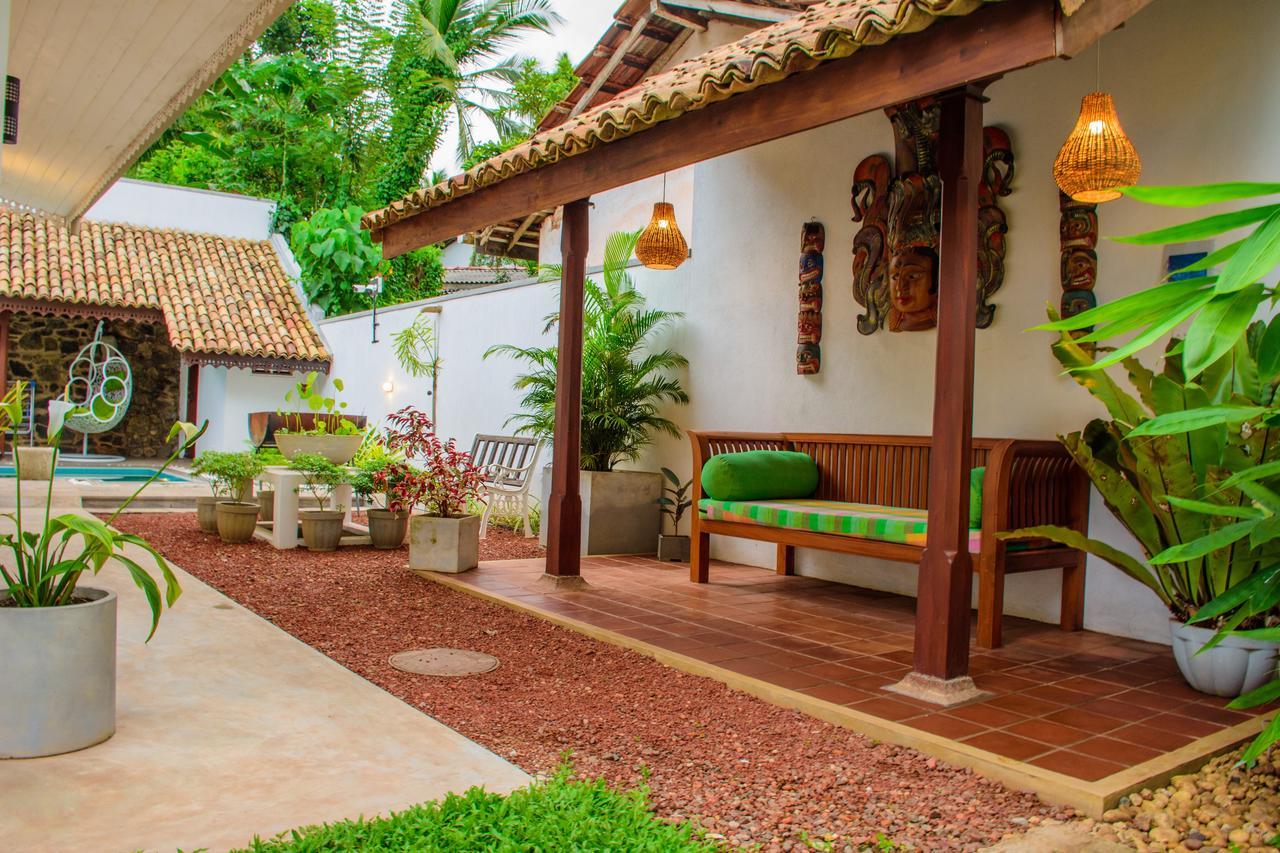 Rock Elephant Villa Хиккадува Экстерьер фото