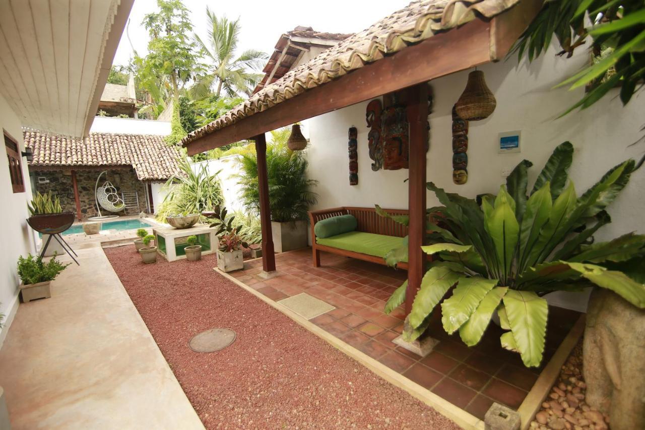 Rock Elephant Villa Хиккадува Экстерьер фото